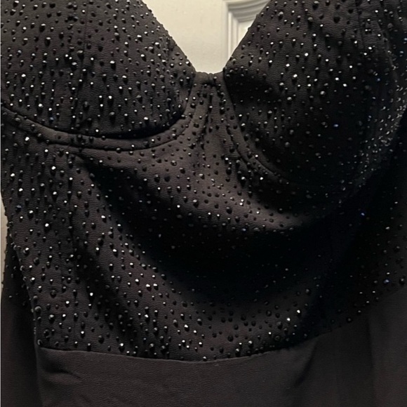 Lulus strapless rhinestone dress size M new without tag - Picture 5 of 9